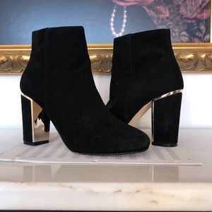 Dune London Suede Ankle Booties